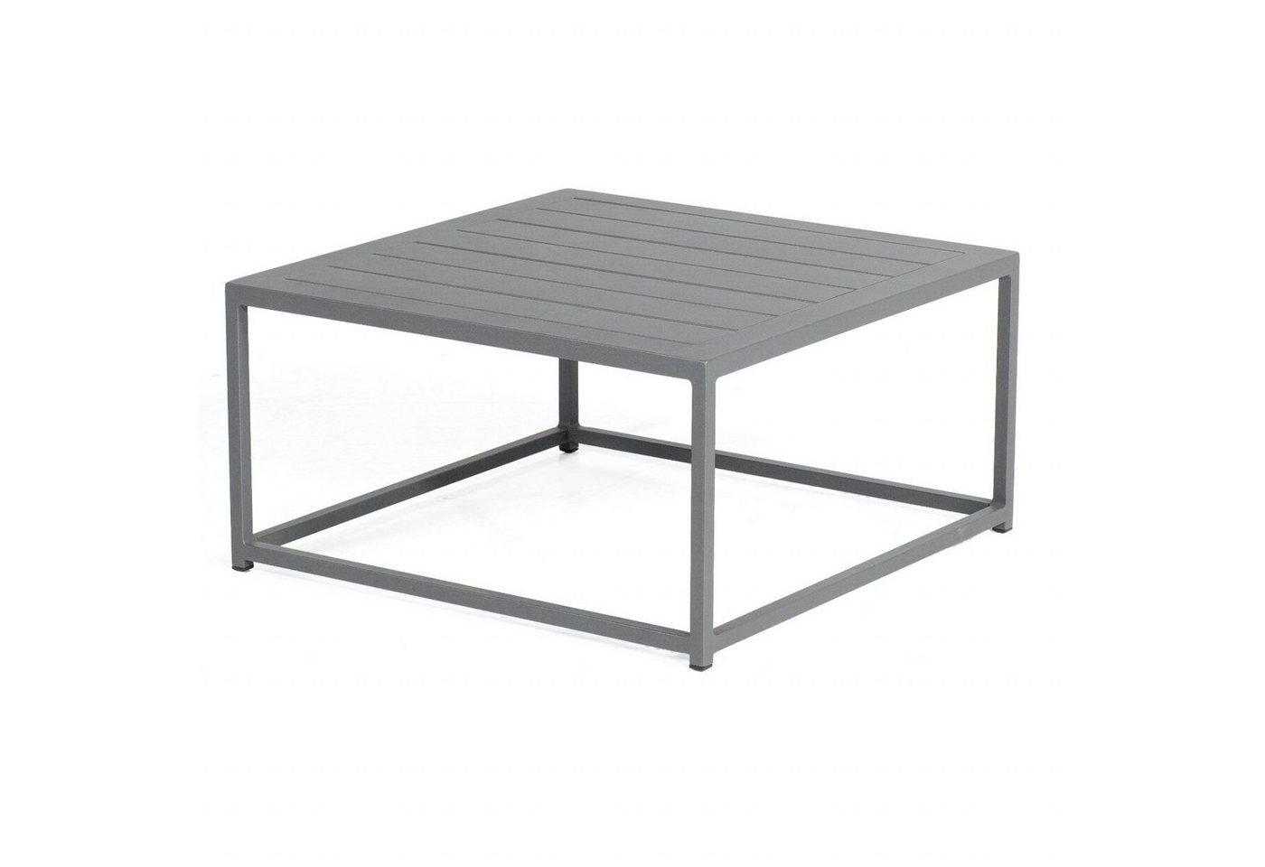 SonnenPartner Gartentisch Sonnenpartner Lounge-Tisch Basic Aluminium 70x70 cm anthrazit von SonnenPartner