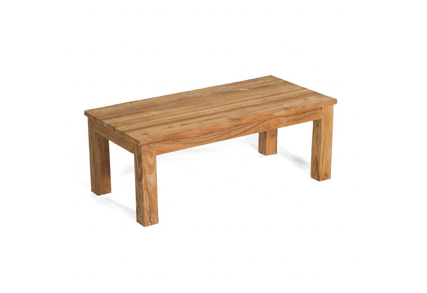 SonnenPartner Gartentisch Sonnenpartner Loungetisch Charleston 120x60 cm Teakholz Old Teak von SonnenPartner