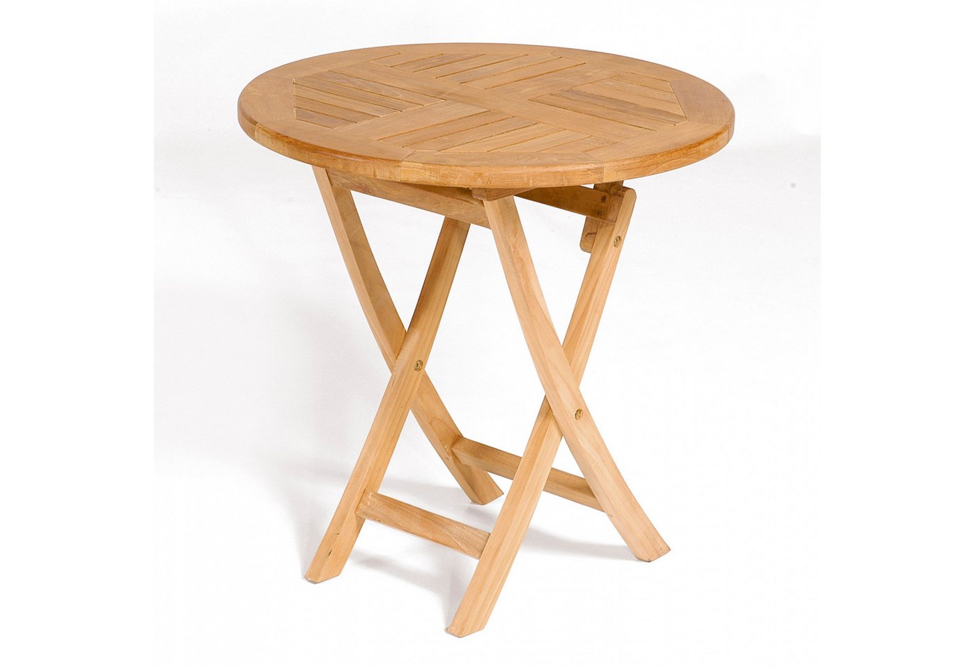 SonnenPartner Gartentisch SunnySmart Teakholz-Klapptisch York natur Tisch rund Ø 70 cm SonnenPartner Gartentisch SunnySmart Teakholz-Klapptisch York natur Tisch rund Ø 70 cm von SonnenPartner