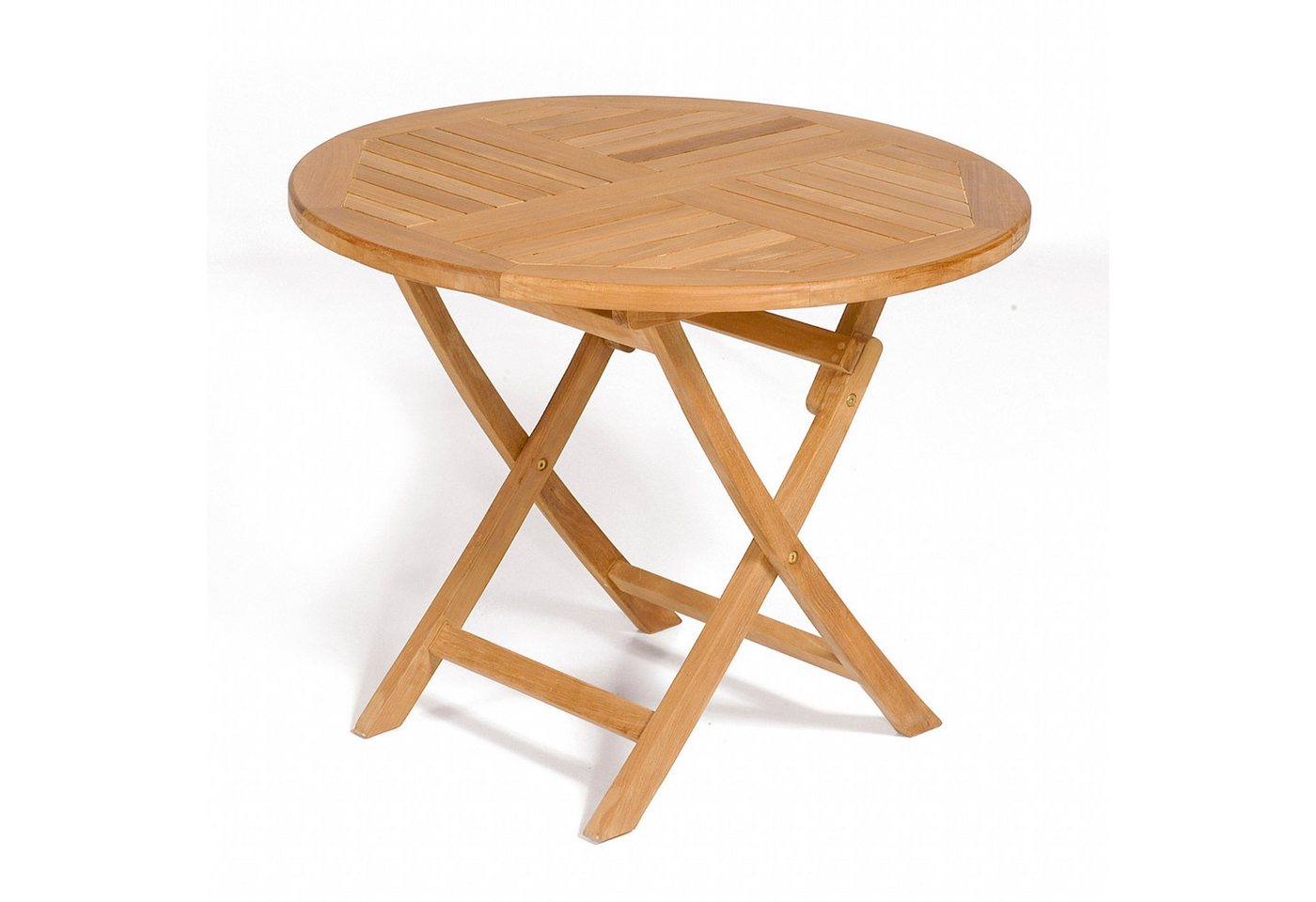 SonnenPartner Gartentisch SunnySmart York Teakholz-Klapptisch Balkontisch Gartentisch rund Ø SonnenPartner Gartentisch SunnySmart York Teakholz-Klapptisch Balkontisch Gartentisch rund Ø von SonnenPartner