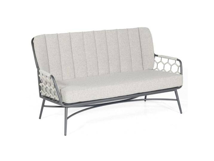 SonnenPartner Lounge-Sofa YALE silbergrau von SonnenPartner