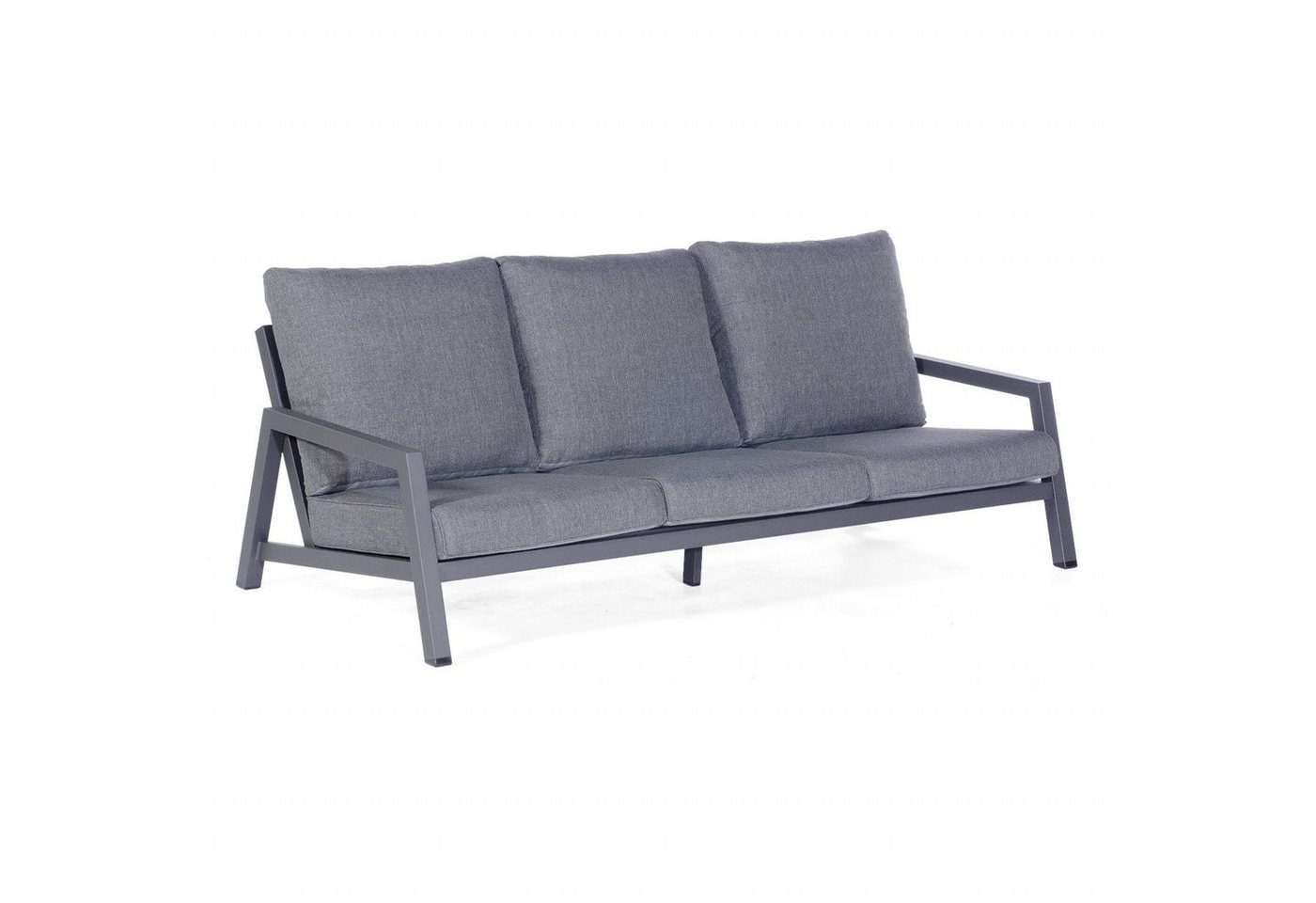 SonnenPartner Loungesofa Sonnenpartner Loungesofa Empire Aluminium anthrazit mit Kissen von SonnenPartner