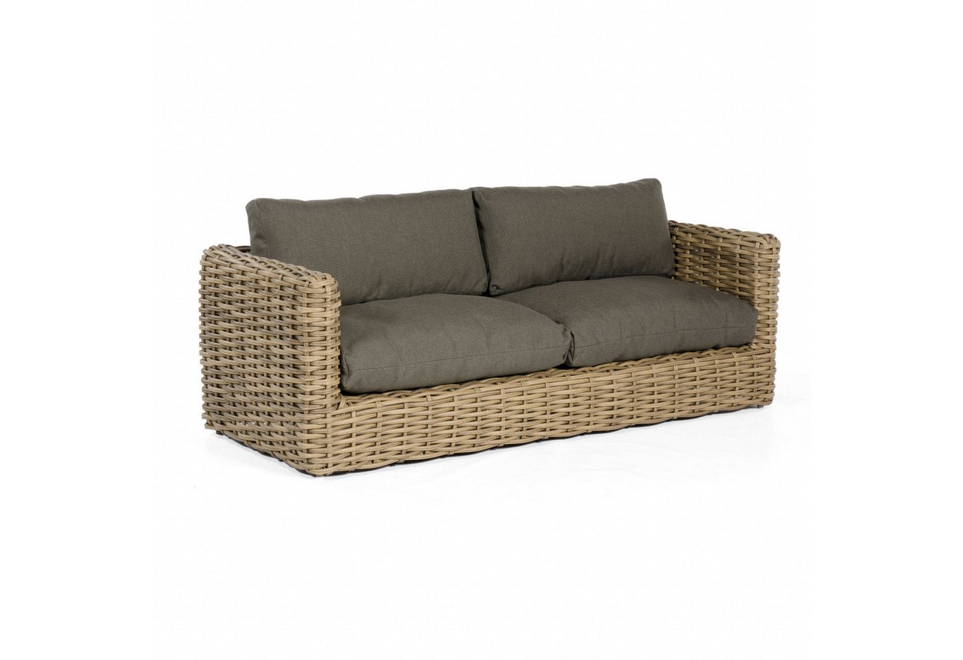 SonnenPartner Loungesofa Sonnenpartner Loungesofa Sands Aluminium mit Polyrattan Light Oaks von SonnenPartner