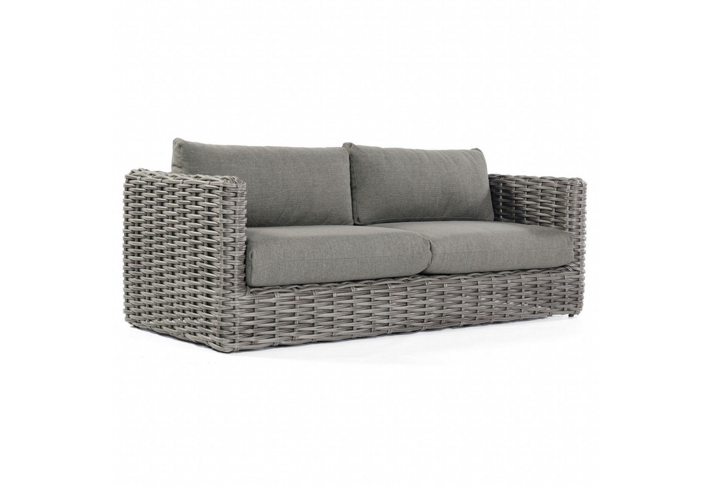 SonnenPartner Loungesofa Sonnenpartner Loungesofa Sands Aluminium mit Polyrattan charcoal von SonnenPartner