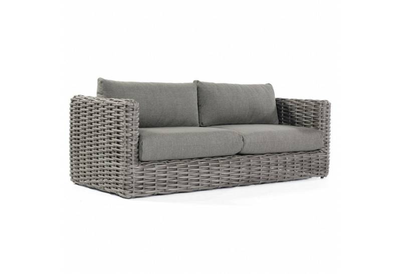 SonnenPartner Loungesofa Sonnenpartner Loungesofa Sands Aluminium mit Polyrattan charcoal von SonnenPartner