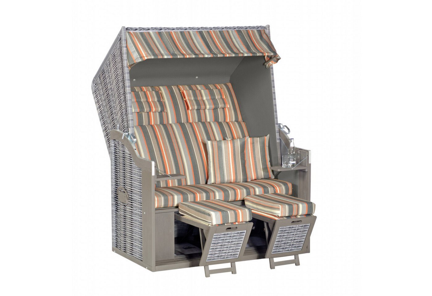 SonnenPartner Strandkorb Sonnenpartner Rustikal 34 Z XL 2-Sitzer Strandkorb Halbliegemodell SonnenPartner Strandkorb Sonnenpartner Rustikal 34 Z XL 2-Sitzer Strandkorb Halbliegemodell von SonnenPartner