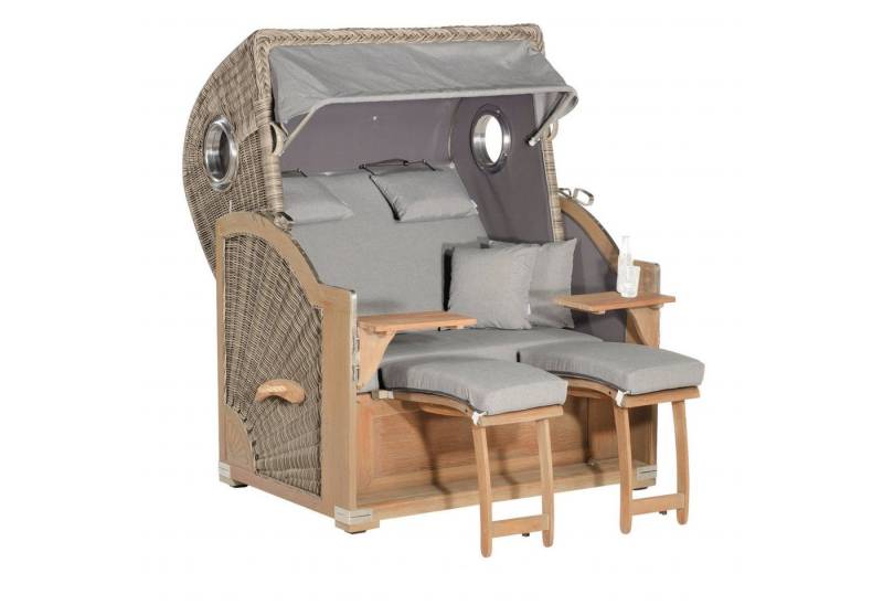 SonnenPartner Strandkorb SunnySmart Garten-Strandkorb Rustikal 500 PLUS COMFORT SonnenPartner Strandkorb SunnySmart Garten-Strandkorb Rustikal 500 PLUS COMFORT von SonnenPartner