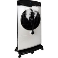 Sonnenkönig Standventilator "Air Fresh 5S, Leistung 100W, LED-Display, Ionisator, 9h Timer," Fernbedienung, 3 Ventilationsstufen, 4.6L Wassertank von Sonnenkönig
