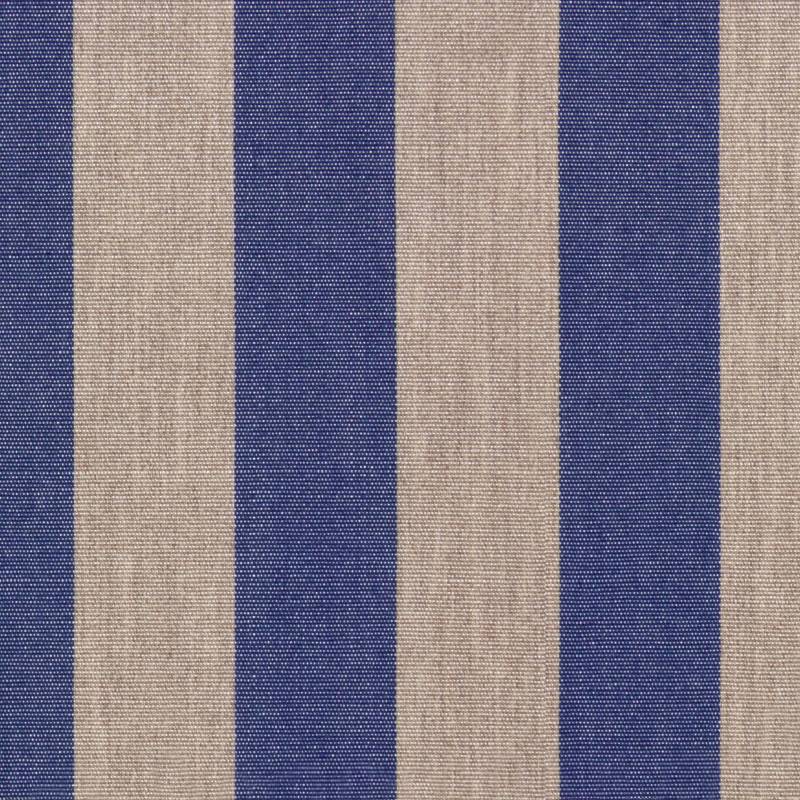 Stoff Meterware Bergen in Blau-Braun gestreift | Kollektion Norwegen IN&OUT von Sonnenmax GmbH