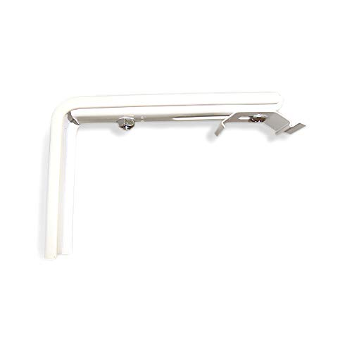 3 Stück Lamellenvorhang Wandwinkel Länge 100-150 mm Vertikaljalousie Wandträger Winkel Metall für Wandmontage - UNIVERSAL von Sonnenschutz-HH