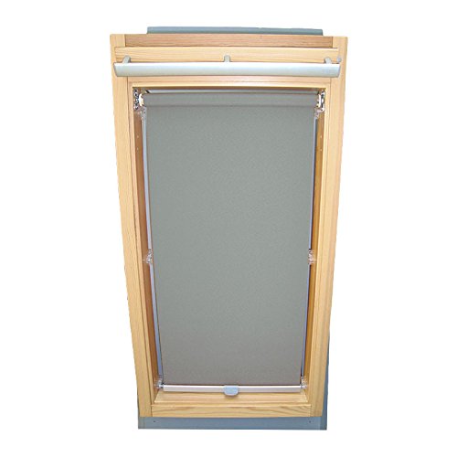 Hochwertiges Sichtschutzrollo Rollo für Velux RG-EP VL,VG,VX 033 grau // Sichtschutzrollo/Sichtschutz-Rollo/Fensterrollo von Sonnenschutz-HH