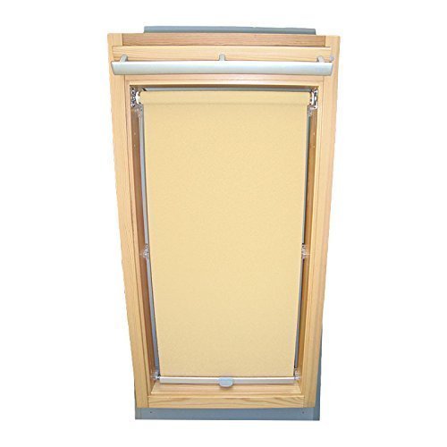 Hochwertiges Sichtschutzrollo Rollo für Velux RHL-EP GGL,GPL,GHL,GTL 308 creme // Sichtschutzrollo/Sichtschutz-Rollo/Fensterrollo von Sonnenschutz-HH