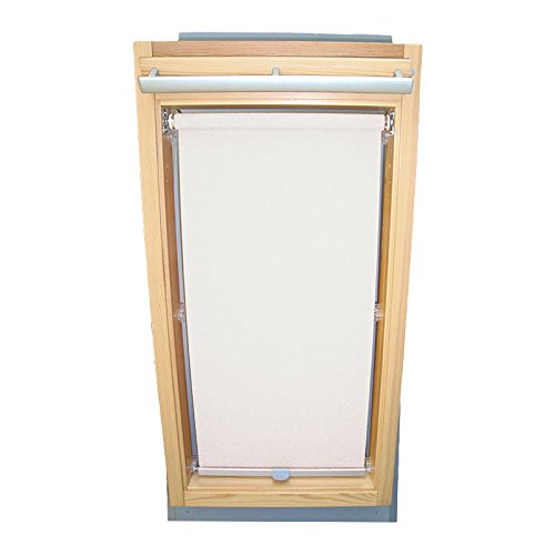 Hochwertiges Sichtschutzrollo Rollo für Velux RHL Y-EP VL Y,VU Y,VKU Y43 weiss // Sichtschutzrollo/Sichtschutz-Rollo/Fensterrollo von Sonnenschutz-HH