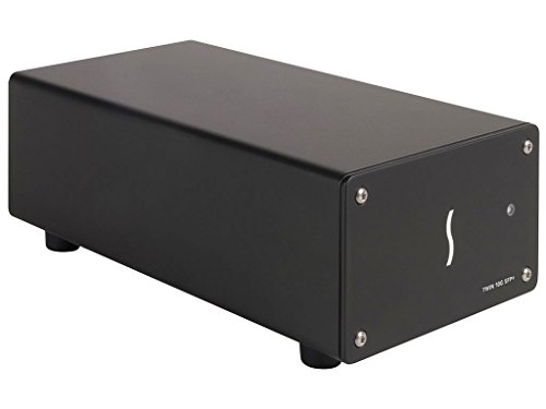 Sonnet Technologies TWIN10GC-SFP-TB3 Dual 10GB Ethernet Adapter, schwarz von SoNNeT
