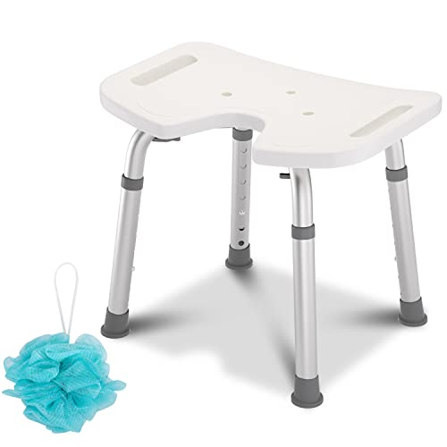 Sonnewelt Duschhocker Duschstuhl 7-Fach höhenverstellbar Badhockerund 41-56 cm Anti-Rutsch-Füße Stabil badhocker für die dusche mit U-Typ Hygieneausschnitt Sonnewelt Duschhocker Duschstuhl 7-Fach höhenverstellbar Badhockerund 41-56 cm Anti-Rutsch-Füße Stabil badhocker für die dusche mit U-Typ Hygieneausschnitt von Sonnewelt