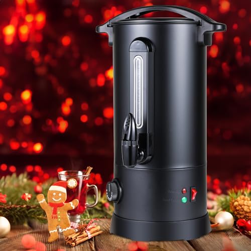 Sonnewelt Glühweinkocher 10L, 1800W Glühweinkocher mit Zapfhahn Thermostat,Glühweintopf Edelstahl mit Überhitzungsschutz,Glühweinkessel Einstellbare Temperatur von 30-110°C Heißgetränkeautomat Sonnewelt Glühweinkocher 10L, 1800W Glühweinkocher mit Zapfhahn Thermostat,Glühweintopf Edelstahl mit Überhitzungsschutz,Glühweinkessel Einstellbare Temperatur von 30-110°C Heißgetränkeautomat von Sonnewelt