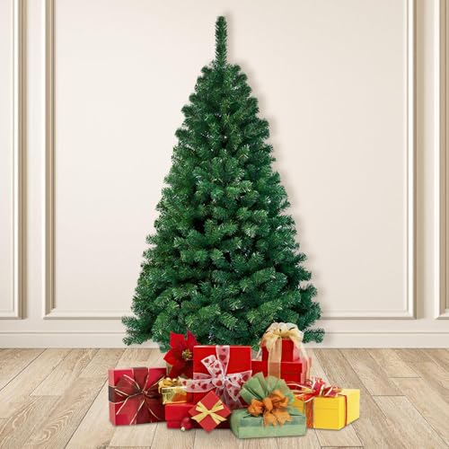 Sonnewelt Künstlicher Weihnachtsbaum 120cm mit Plastikständer PVC,unechter Tannenbaum mit 220 Spitzen, eine weihnachtliche Atmosphäre zu schaffen. Sonnewelt Künstlicher Weihnachtsbaum 120cm mit Plastikständer PVC,unechter Tannenbaum mit 220 Spitzen, eine weihnachtliche Atmosphäre zu schaffen. von Sonnewelt