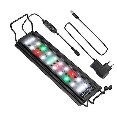 Sonnewelt LED Aquarium Beleuchtung 10W, RGB Spectrum Aquarium Lampe für 30-45cm Wasserpflanzen und Süßwasser-Aquarien, Dimmbare von Sonnewelt