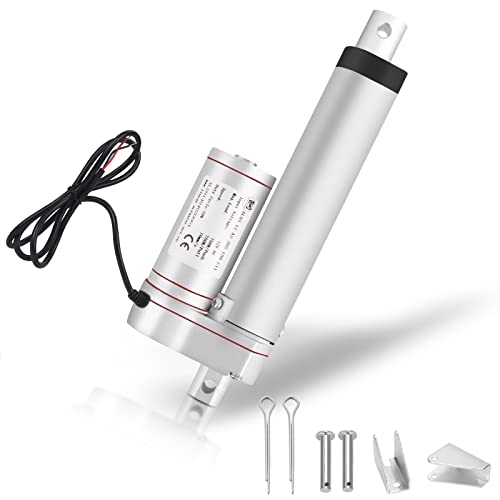 Sonnewelt Linearantrieb 12V 400mm Hub max 1500N Linearmotor 12V DC,Linearaktuator fürelektronische,Medizinische,Elektrische Türöffner und Automatisierungsanwendungen DIY Auto Möbel Lifting von Sonnewelt
