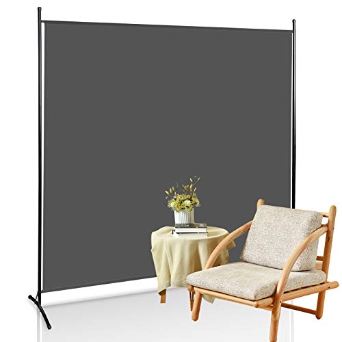 Sonnewelt Paravent 180x180cm Sichtschutzwand Anthrazit Raumteiler Stellwand Raumteiler Trennwand Sichtschutz 1 Trennwände von Sonnewelt