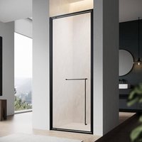 SONNI Drehgelenk Duschtür 70/80/90/100x195CM Scharnier Dusche Schwarzer 6mm gehärtetes Glas Doppelseitige Nanobeschichtung Wasserschutzleiste Magnetische Anziehung SONNI Drehgelenk Duschtür 70/80/90/100x195CM Scharnier Dusche Schwarzer 6mm gehärtetes Glas Doppelseitige Nanobeschichtung Wasserschutzleiste Magnetische Anziehung von Sonni Sanitär GmbH