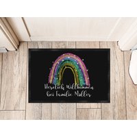 Personalisierte Fußmatte Personalisierbar Mit Namen - 60x40 cm Personalisierte Fußmatte Personalisierbar Mit Namen - 60x40 cm von SonntagsmenschDesign