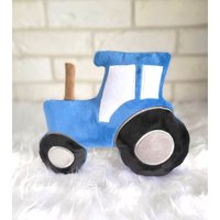Traktor Kissen Deko-Kissen Kinderzimmer Kuschelkissen Mit Namen Personalisiert Decor Pillow von SonoVerdeBoutique