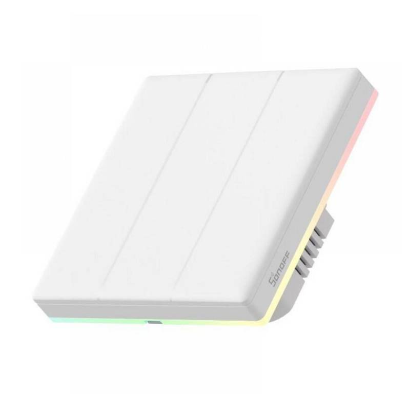 Sonoff Sonoff TX-T5-T3C Smart Touch Switch, 3-Kanal Wand-Schaltaktor, mit RGB Wandtaster Sonoff Sonoff TX-T5-T3C Smart Touch Switch, 3-Kanal Wand-Schaltaktor, mit RGB Wandtaster von Sonoff