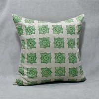 Blockprint Kissen - Rosette Blockprint Kissen - Rosette von SonomaDesignTextiles