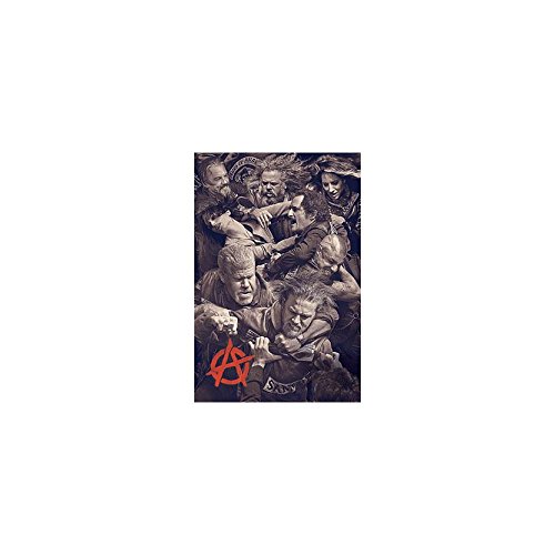 Sons of Anarchy Fight Maxi Poster, Holz, Mehrfarbig Sons of Anarchy Fight Maxi Poster, Holz, Mehrfarbig von Sons of Anarchy