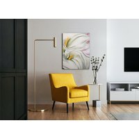 Georgia O'keeffe Kunstdruck, Okeeffe Druck, Gemälde Von Weißen Blumen, Bedrucktes Florales Callas von SonshineDecorStore