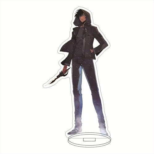 Sonsoke Anime Jinwoo Sung Acryl Standing Game Figure Stand Acrylic Stand Model Collections Peripheral Table Cosplay Decoration (Jinwoo Sung 1) von Sonsoke