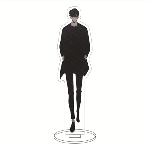 Sonsoke Anime Jinwoo Sung Acryl Standing Game Figure Stand Acrylic Stand Model Collections Peripherietisch Cosplay Dekoration (Jinwoo Sung 14) von Sonsoke