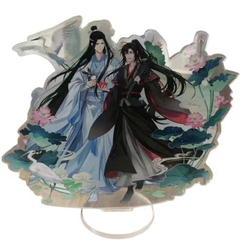 Sonsoke Anime Lan Wangji&Wei Wuxian Acryl Standing Game Figure Stand Acrylic Stand Model Collections Peripheral Table Cosplay Decoration (Group Photo 1) von Sonsoke