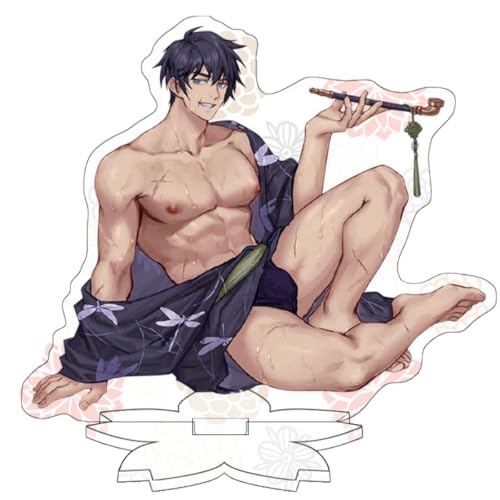 Sonsoke Anime Satoru Gojo Itadori Yuji Acryl Stehspiel Figur Ständer Acryl Ständer Modell Kollektionen Peripherietisch Cosplay Dekoration (Fushiguro Toji 1) von Sonsoke