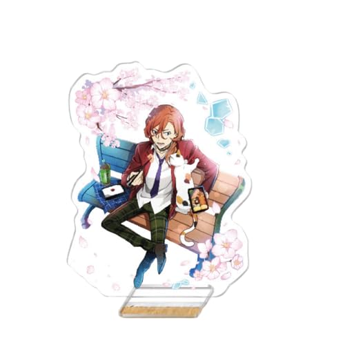 Sonsoke Anime dazai osamu Acryl Stehspiel Figur Ständer Acryl Ständer Modellsammlungen Peripherietisch Cosplay Dekoration (Nakahara Chuya 10) von Sonsoke