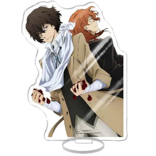 Sonsoke Anime dazai osamu Acryl stehend Spiel Figur Ständer Acryl Ständer Modellsammlungen Peripherietisch Cosplay Dekoration (Dazai Osamu 30) von Sonsoke