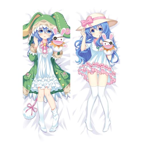 Sonsoke Date a Live Himekawa Yoshino Kissenbezug Umarmung Kissenbezug Anime Stoffed Print Wurfkissen Couchbezüge 150 x 50 cm (Himekawa Yoshino 27) von Sonsoke