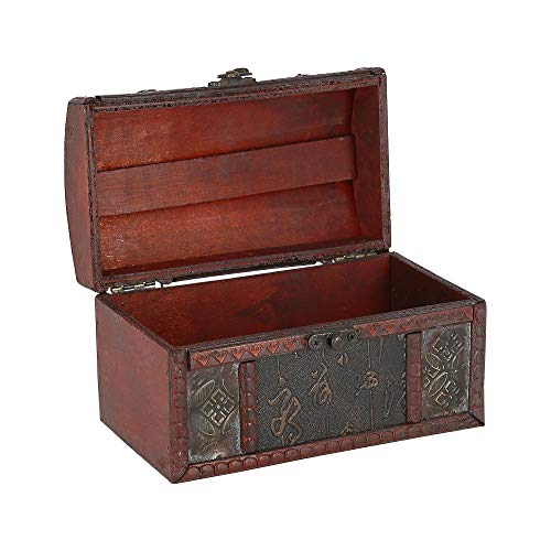 Sonstiges Geldtruhe Goldtruhe Schatzkiste Schatztruhe 17,5cm x 10cm x 10,5cm (b/t/h) Geschenke Holz Box für Geburstag von Sonstiges