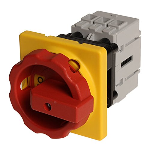 Sontheimer Not-Halt-Hauptschalter KB-NLO40 IP67, 40A 15kW-AC23, Rotary Notausschalter, Gelb, EIN-AUS Sontheimer Not-Halt-Hauptschalter KB-NLO40 IP67, 40A 15kW-AC23, Rotary Notausschalter, Gelb, EIN-AUS von Sontheimer