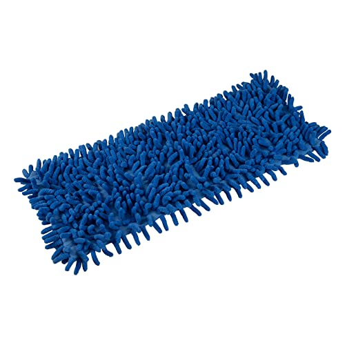 Sonty 1 Stück Chenille Mopp blau, Wischmop, 40cm, Mop mit Taschenbezug für Klapphalter bis 40 x 12 cm (1) von Sonty