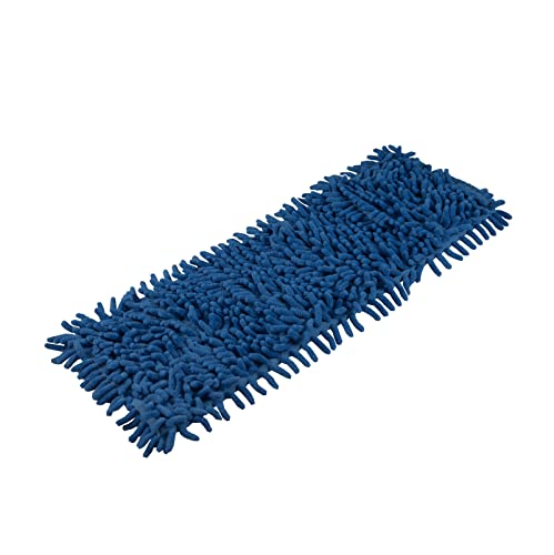 Sonty 1 Stück Mopp Chenille blau, Wischmop, 50cm, Mopp mit Taschenbezug für Klapphalter bis 50 x 13 cm (1) von Sonty