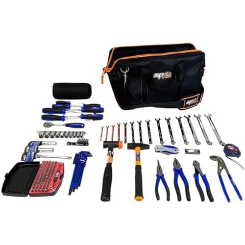 SP TOOLS, SP-BAG1, Voll ausgestattete Werkzeugtasche - 132 Teile von SP Tools
