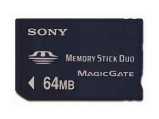 Sony MSH-M64N Memory-Stick Duo 64 MB (ohne Adapter) von Sony