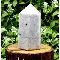 Ein | 1 Regenbogen Mondstein Turm Obelisk Punkte ~ Kristallturm von SoothingCrystalStore