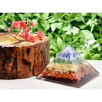Gebundene Chakra Layered Orgon Pyramide Für Heilung von SoothingCrystalStore