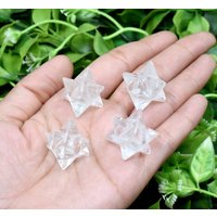 Klare Quarz-Merkaba-sterne Für Reiki-Heilung, Chakra-Ausgleich, Kristallgitter, Klare Quarz-Kristall-Merkaba, Quarz-Merkaba, Göttliche Energie von SoothingCrystalStore