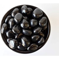 Schwarzer Jaspis Trommelsteine A Grade Healing Crystals in Packungsgrößen Von 4 Unzen, 1/2 Pfund Und 1 Pfund von SoothingCrystalStore