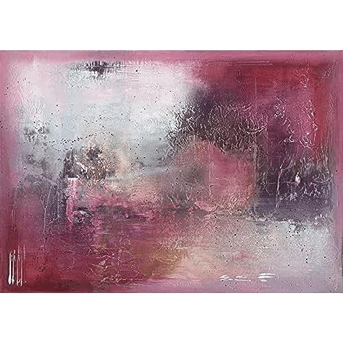 Soozy Barker 'Plum Fusion' Kunstdruck auf Leinwand,85 x 120 cm von Art Group