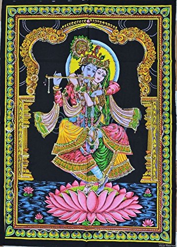 Indische King/Twin handgefertigte Bedruckte Baumwolle Kantha Gesteppte Decke Tagesdecke Kantha Arbeit von Sophia-Art